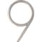 Hillman HILLMAN Distinctions 5 in. Silver Metal Screw-On Number 9 1 pc, PK3 844709 - alternate 5